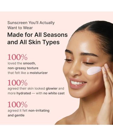 medicube No Cast Just Glow Collagen Sunscreen | SPF 50 Broad Spectrum Face Sunscreen | Lightweight Non-Sticky Hydrating Formula | Peptide Cica for Soothing & Glow | Korean Skincare - Buy Online on GoSupps.com
