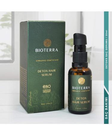 Bioterra Organic Detox Hair Serum 30ml - Buy Online on GoSupps.com