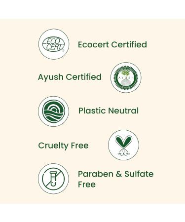 Ayurvedic Face Cleanser for Radiant Glow - White Turmeric Gotu Kola & Sandalwood - Calms Inflamed Skin - Perfect for Sensitive Dull & Acne-Prone Skin - 100 ML - Buy Online on GoSupps.com