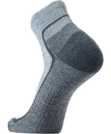 SOLAX 72% Merino Wool Hiking Socks 3 Pack - Men's and Women's Outdoor Trail Trekking Socks - Cushioned & Breathable - Size 10-13 - Buy Online on GoSupps.com