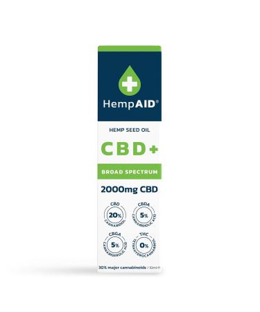 100% Natural High Strength Seed Oil 2000 mg Skin Products Full Spectrum 10 ml/bottle - Buy Online on GoSupps.com