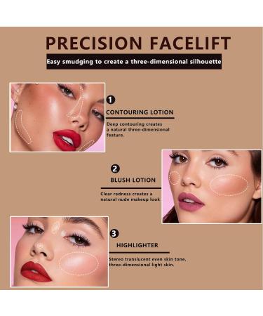 AKOFIC Blush Beauty Wand - Liquid Contour & Highlighter for Flushed Cheeks and Glowing Skin - Buy Online on GoSupps.com