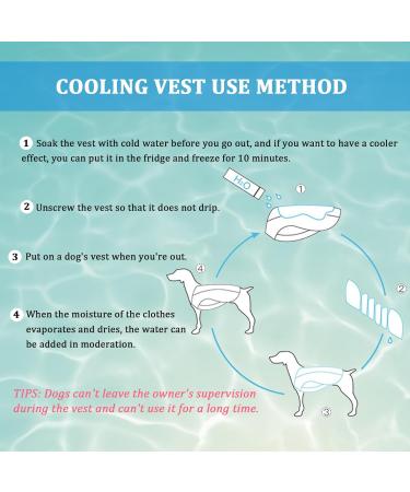 Summer Dog Cooling Vest - Breathable Mesh Jacket with Reflective Stripes for Small to Large Dogs - Comfortable & Adjustable for Outdoor Hikes & Climbing - XL Green - Buy Online on GoSupps.com