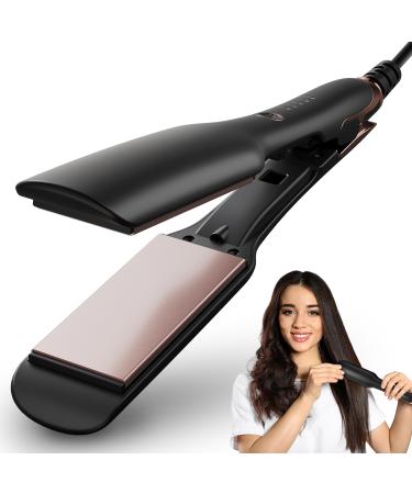 1.5 in Flat Iron Hair Straightener Fast Heating Hot Tools Flat Iron with Ceramic Floating Plates Professional Hair Styling Tools