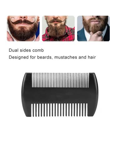 Premium Men's Beard Brush & Care Set | Double-Sided Comb Shaving Soap & Scissors for Perfect Beard Styling - Buy Online on GoSupps.com