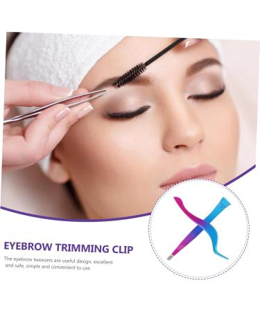 VINTORKY 1 Set Metal Eyebrow Clip Beauty Tools Eyelash Women Eyebrow Tweezers Love Facial Hair Removal Tweezers Tweezers Set Auxiliary Tweezer face Make up Precision Major - Buy Online on GoSupps.com