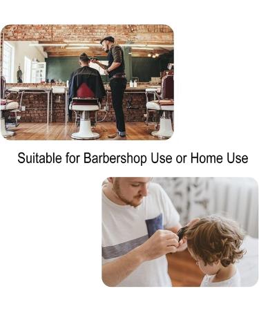 Men's Barber Cape with Snaps - Stylist Gown for Hair Cutting - 63 56 Dribbling Pattern - Buy Online on GoSupps.com