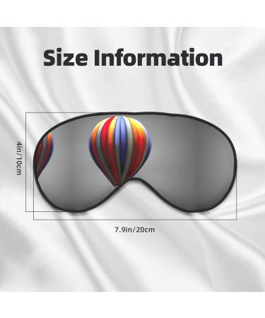 Buy SSIMOO Hot Air Balloon Sleep Mask - Adjustable Breathable & Fashionable Eye Mask for Comfortable Sleep - International Shipping Available - Buy Online on GoSupps.com