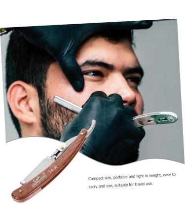 Premium Stainless Steel Razor Handle & Travel Styler | Manual Hairdresser Scissors & Blades for Men - Perfect for Grooming on the Go - Buy Online on GoSupps.com