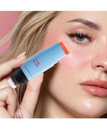 Stick Blush for Cheeks and Lips Lightweight Cream Texture Multi-Use Instant Color Long-Lasting Perfect Hydration for Travel and Office - Buy Online on GoSupps.com
