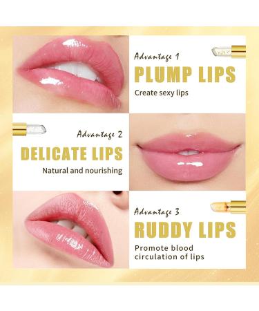 Transparent Loupstick - Gold Foil to Color Changing Lipstick | Magic Temperature Change Lipstick | Gold Color Change Lipstick | Change Flow - Buy Online on GoSupps.com