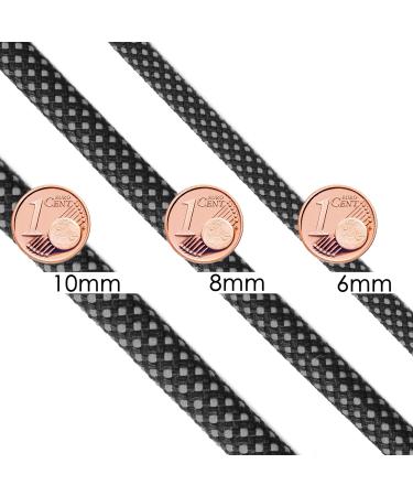 Allesoo 5m PPM Rope for Dogs - Durable Leash & Collar 10mm Black & White Polypropylene Multifilament Rope - Ideal for Tazaks - Buy Online on GoSupps.com