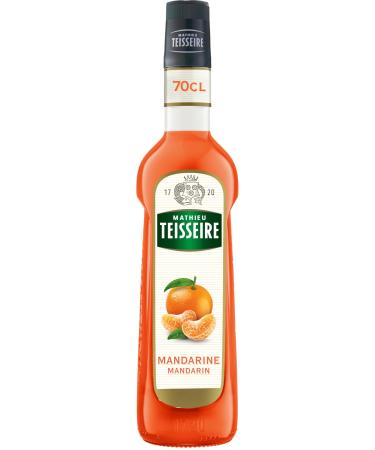 Mathieu Teisseire Mandarin Syrup for refreshing drinks cocktails and desserts 70cl bottle