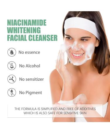 Brightening Facial Cleanser - Deep Cleanse Hydrate And Illuminate Skin Oil Control No Tightness Gentle Face Wash For All Skin Types(3PCS) - Buy Online on GoSupps.com