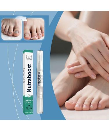 Nail care pen 3 ml repair solution for toenails natural and strengthening for yellowing and thickening of the skin older men feet home - Buy Online on GoSupps.com
