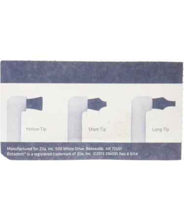 Rotadent Legacy/Classic ELONGATED LONG Pointy Brush Heads - Pack of 2 - Buy Online on GoSupps.com