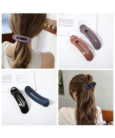 6 PCS Alligator Hair Claw Clips - Non-Slip Grip for Thin Hair - French Concord & Duckbill Hair Clips - Buy Online on GoSupps.com
