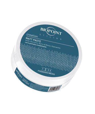 Biopoint Styling Matt Paste matt hair wax shaping medium strength moisturizing and strengthening 100 ml