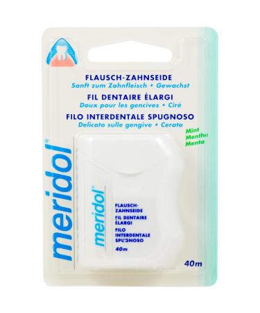 Meridol Fluff-Toothed Silk Mint Dental Floss & Parodont Expert Toothpaste Bundle - 40m Floss + 75ml Antibacterial Toothpaste for Healthy Gums - Buy Online on GoSupps.com