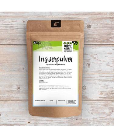 Buy Premium Ginger Powder - 500g | Ground Ginger for Tea Cooking & Health | International Shipping Available - Buy Online on GoSupps.com