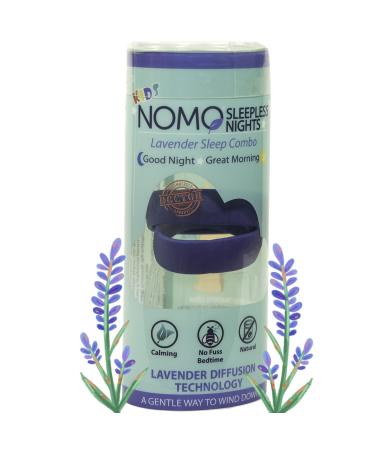 NOMO Natural Sleep Remedy Bands with Lavender Acupressure & Drug-Free Relief for Night Terrors & Insomnia | Petite to Small | Dark Blue | Pack of 2