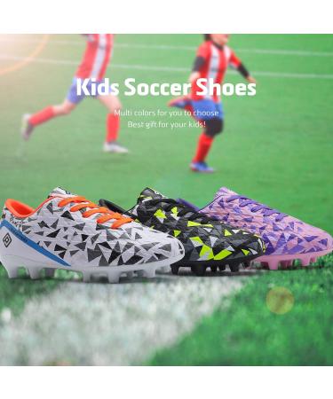 Buy DREAM PAIRS Kids Lightweight Football Shoes - Breathable Soccer Shoes for Boys & Girls in Pink/Purple (Size 28EU/11US) - Buy Online on GoSupps.com