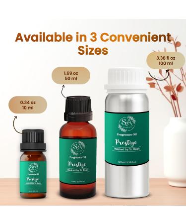 Scent Aura IV Prestige Fragrance Oil Inspired by St.Regis Hotel Scent(1.69 fl oz Hotel Inspired Diffuser Oil All Types of Diffusers Diffuser Refills Candle Making) - Buy Online on GoSupps.com