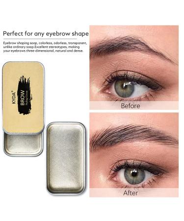 Ownest Eyebrow Soap Kit - Long Lasting Waterproof Smudge Proof Pomade for Natural Brows - 2pcs - Buy Online on GoSupps.com