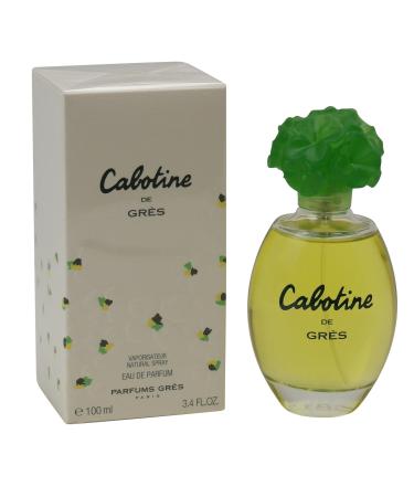 Cabotine FOR WOMEN by Parfums Gres - 3.4 oz EDP Spray by Parfums Gres Citrus Fresh 3.4 Fl Oz (Pack of 1)