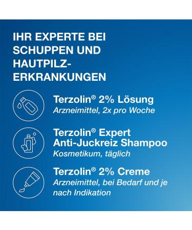 Terzolin Medical Dandruff Treatment 2% Solution - 60ml for Adolescents & Adults - Effective Relief from Dandruff - Buy Online on GoSupps.com
