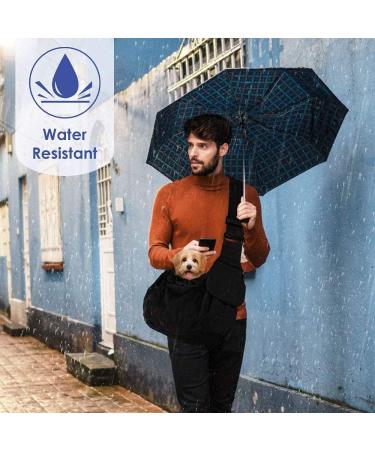 Buy NASJAC Waterproof Dog Sling Carrier Bag | Comfortable Small Pet Bag with Adjustable Strap & Zip Pocket for Outdoor Use - Buy Online on GoSupps.com