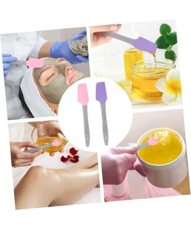 Minkissy 6 Pack Silicone Wax Spatulas for Hair Removal | Durable Wax Applicators for Face & Body - Buy Online on GoSupps.com