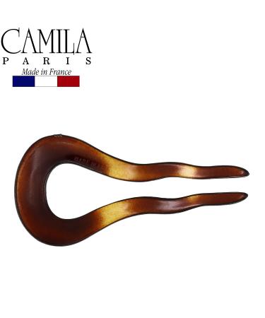 Camila Paris CP2639 French Twist Stick Clip Pins - Tortoise Shell Hair Fork for Women - Made in France - Buy Online on GoSupps.com
