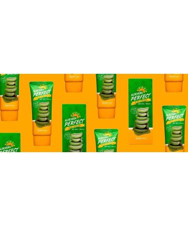 Farm Stay Aloe Vera Sun Cream SPF 50+ PA+++ 2.46oz - Ultimate Sun Protection - Buy Online on GoSupps.com