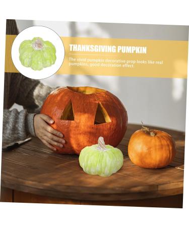 Alipis 2pcs Pumpkin Decoration Harvest Lifelike Pumpkin Mini Figurine Small Pumpkin Blue Decor Thanksgiving Day Pumpkin Simulation Pumpkin Decor Halloween Pumpkins Ceramics Desktop Reward - Buy Online on GoSupps.com