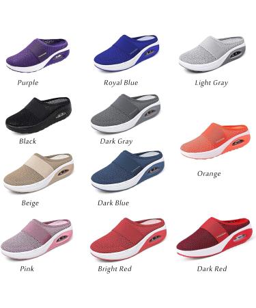 Women's Orthopedic Diabetic Walking Loafers 9.5-10 - Dark Blue - Buy Online on GoSupps.com