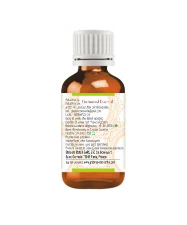 Greenwood Essential Pure Avocado Oil (Persea americana) Cold Pressed 30ml (1 oz) - Buy Online on GoSupps.com