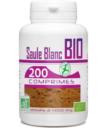 Organic White Willow - 400 mg - 200 Tablets - Buy Online on GoSupps.com