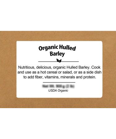 Organic Hulled Barley 5lb - Grind for Barley Flour - Soak for Barley Malt Syrup - Vegan Barley Cereal - 5lb Pack - Buy Online on GoSupps.com