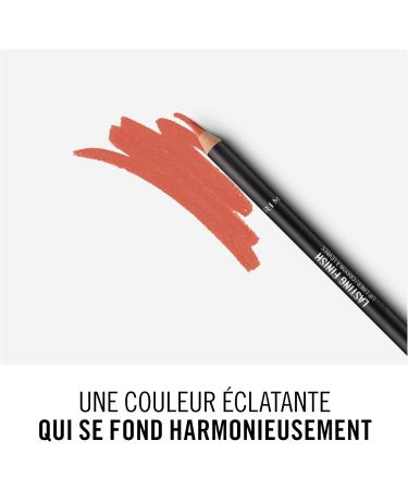 Rimmel Lasting Matte Lip Liner 620 Peach Me crayons l vres rouge l vres mat crayon contour l vres Peachy Coral 1.2 g (Lot de 1) - Buy Online on GoSupps.com