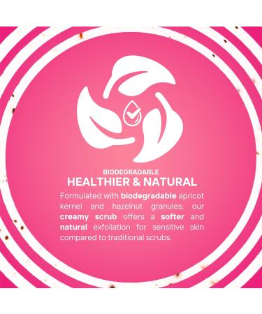 Body Scrub with Spring Flowers - Chamomile Extract Gentle Hydration & Exfoliation | 16.9 fl. oz - International Shipping Available - Buy Online on GoSupps.com