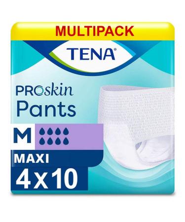 Tena Maxi diapers for hip size: 80-110 cm size: M 4 packs of 10 each