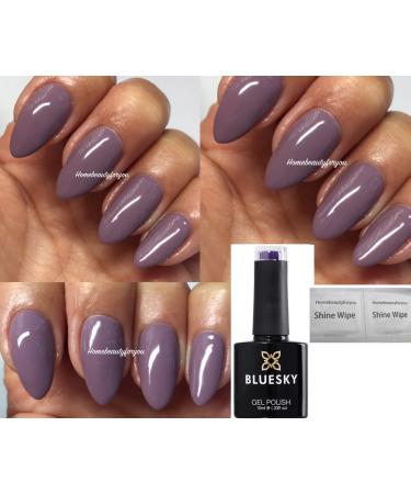 Bluesky Move Over Mauve D76 Nail Gel Polish UV LED Soak Off 10ml OFFER PRICE