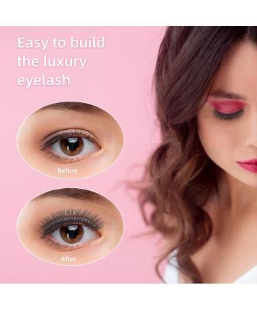 NICENEEDED 3 Pairs Self-Adhensive False Eye Lashes Fluffy Full Eye Faux Eye Lash Extensions 3 Styles Reusable No Glue Self Sticking Curly Artificial Lashes for Women and Girls - Buy Online on GoSupps.com