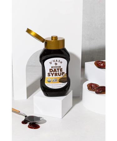 Dvash Organic Date Syrup 16.6 oz Squeeze Bottle 2 Pack | Vegan, Gluten-free, Paleo, Non-GMO | Kosher Sugar Substitute | Dibis Honey Alternative - Buy Online on GoSupps.com