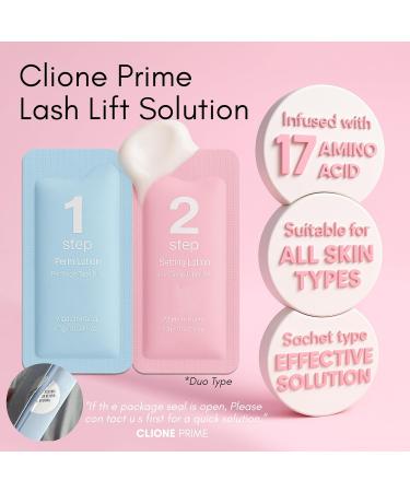 CLIONE PRIME Lash Lift Kit - 44 Pcs Eyebrow Lamination & Eyelash Perm for Home & Professional Use - Made in Korea - Buy Online on GoSupps.com