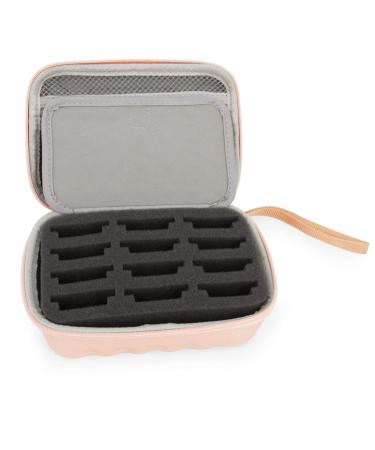 Rose Gold Clipper Blade Holder - Protective Storage Case for 12 Barber Blades | Hard Shell Impact-Resistant Outer Case - CASEMATIX - Buy Online on GoSupps.com