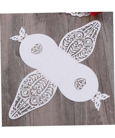 NUOBESTY 50pcs Boxes Baptism Favor Boxes Wedding Boxes Chocolate Boxes Candy Box Carton European Style - Buy Online on GoSupps.com