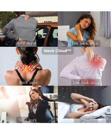 Neck Cloud Cervical Traction Device for Hump & TMJ Pain Relief - Blue - Buy Online on GoSupps.com