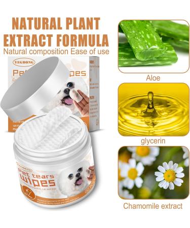 Eye Cleaning Pads for Dogs & Cats | Gentle Eye Care Towels & Pet Cloths - Buy Online on GoSupps.com